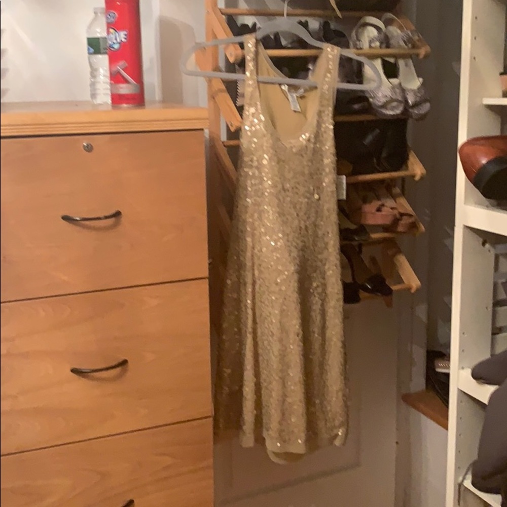 Max Studio Gold Dress